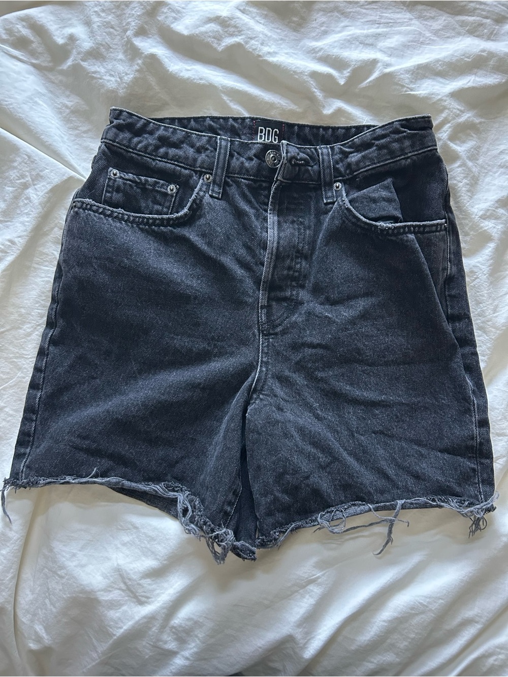 BDG size 27 urban outfitters black jean shorts